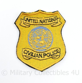 United Nations Civilian Police patch - 8 x 6,5 cm - origineel