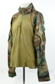 Korps Mariniers KMARNS UBAC US Woodland forest camo - maat XL - origineel