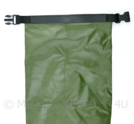 Drybag Nederlandse Defensie Waterdichte rugzak liner drysack klein model groen tot 80l rugzakken - 57 x 17 x 17 cm - NIEUW - origineel