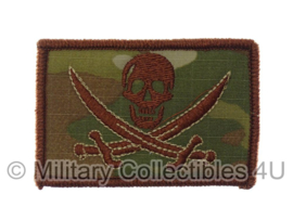 US Army Calico Jack Flags met klittenband - 2x3 inch - multicamo background - origineel