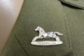 Britse Yorkshire uniform jas met insignes en medailles - maat 182 / 108 borst - Sergeant - origineel