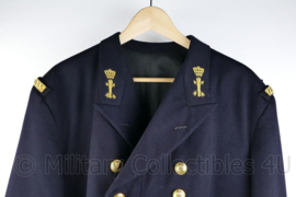 Prachtige Koninklijke Marine Kapitein der Zee mantel - GLT gala tenue - maat Large / lengte 1.75 - origineel