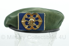 KL Nederlandse leger DT2000 baret met Verbindingsdienst insigne - maat 58 - origineel