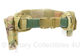 Multicam molle belt met 2 pouches commercieel