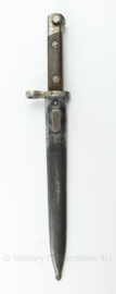 Oostenrijkse M1895 bayonet voor de 8mm M1895 mannlicher gemaakt voor export naar Bulgarije - origineel