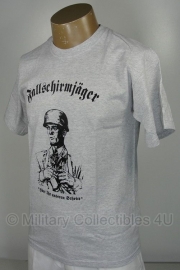 T shirt Fallschirmjäger - grijs - Small