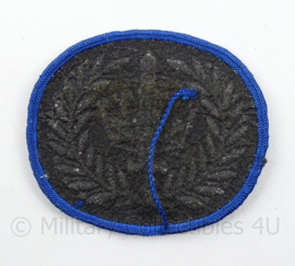 Gemeentepolitie arm embleem - rang Brigadier - afmeting 7 x 6 cm - origineel