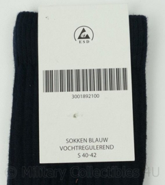 ESD Coolmax vochtregulerende sokken blauw - maat 40-42 - nieuw - origineel