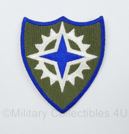 WO2 US Army 16th Corps XVI Corps patch cut edge - 10,5 x 9 cm - origineel