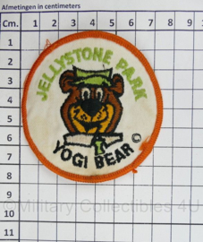 US Jellystone park Yogi Bear embleem - diameter 7,5 cm -  origineel