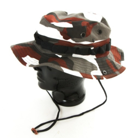 Bush hat Boonie hat - Red Urban camo - maat Medium