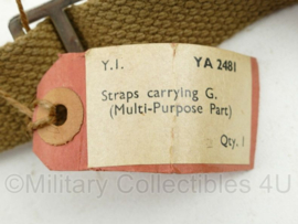 WO2 Britse Meco 1944 YA2481 Straps Carrying G. Multi Purpose draagriem - is geen kruisriem -  nieuw kaartje er nog aan - origineel