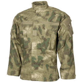 Tactical uniform jasje Ripstop 100% katoen - FG Green camo