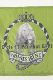 C-cie 17 Painfbat GFPI vlag Prinses irene  - 43 x 30½ cm - nieuwstaat - origineel