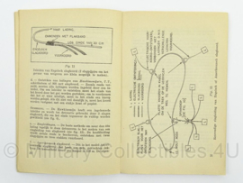 MVO Chef der Generalen Staf voorschrift Alle Wapens 1946 ! - ontwerp voorschrift Vernielingen 2041 - Zeldzaam - afmeting 12 x 18 cm - origineel