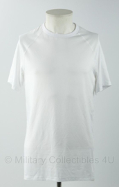 Wit t Shirt hemd korte mouw vochtregulerend unisex - huidig model - NIEUW - maat Small - oriigneel