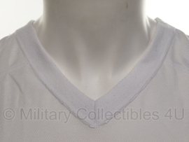 KMAR Koninklijke Marechaussee en Politie BSST vochtregulerend shirt V-HALS voor kogelwerend vest - WIT - korte mouw - maat 10 - nieuw in verpakking - origineel