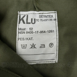 KLU Koninklijke Luchtmacht GVT uniform jas en broek grijs - maat 50-52 - origineel