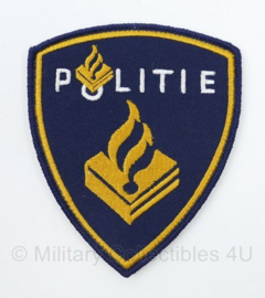 Nederlandse Politie embleem - met klittenband - 10,5 x 9 cm