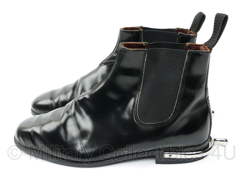 KMAR of KL DT Gala tenue schoenen met sporen - maat 41 - gedragen - origineel