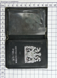 Britse Politie brevet houder Metropolitan Police - 15 x 10 cm - origineel