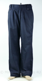 KMAR Marechaussee broek zonder beenzakken donkerblauw - maat 82 x 85 - origineel