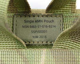 US Army Single AMN pouch Multicam MOLLE Mag pouch - 8 x 2 x 19 cm - gebruikt - origineel