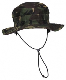 Combat Boonie Hat Tropical Woodland DPM Bush Hat, British Army Issue - 52 t/m 55 cm - origineel
