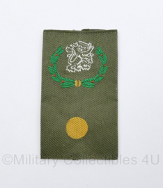 KL GVT  epaulet enkel - rang  Stafadjudant -  origineel