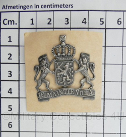 Nederlandse Ambtenaar pet insigne - 4 x 3,5 cm -  origineel