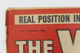 WO2 Brits The War Magazine tijdschrift - 13th December, 1940 - 35 x 27 cm - origineel