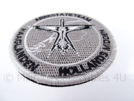Nederlands Arrestatieteam Haaglanden Hollands Midden embleem met klittenband - diameter 9 cm