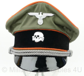 Waffen SS officiers schirmmütze gabardine - semi crusher - polizei - maat 57 tm. 59