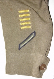 Service stripes - 5 stuks - khaki of groen