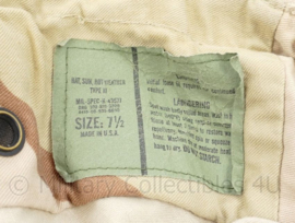 US Army en Korps Mariniers Hat Sun Hot Weather Type 2 boonie hat Desert - maat 7 1/4 - gedragen - origineel