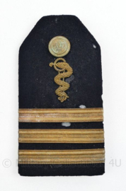 Koninklijke Marine officiers epaulet geneeskundige dienst - ENKELE epaulet  - begin 1900 -  Luitenant - origineel