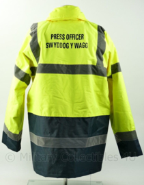 Britse Politie Police Welsh Police Staff Press Officier Jack uniek - YR Heddlu Swyddog Y Wagg - maat Medium - nieuw - origineel