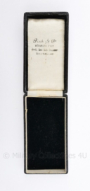 Belgische Franse medaille doosje 1RE Classe - 12,5 x 6,5 cm - origineel
