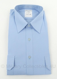 KMAR Koninklijke Marechaussee overhemd lichtblauw - lange mouw - nieuw in verpakking - maat 43-6 of 45-4 - origineel