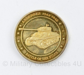 National Museum of Military History Diekirch Collectors Coin Bataille des Ardennes 1944 1945 - diameter 4 cm - origineel