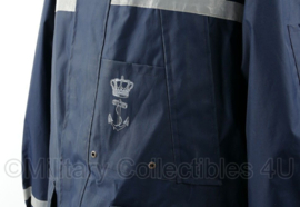 Koninklijke Marine Dekjas Doorwerkjas Parka met logo op borst en reflectie - voering rits defect - 6080/9500- origineel