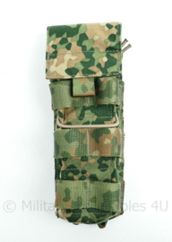 Nederlandse Leger NFP Multitone MOLLE rifle pouch 1xmag Sioen - 20 x 7 x 4 cm - ongebruikt origineel