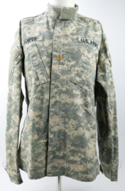 US Army Coat Army Combat uniform ACU camo BDU jacket Major Kemper - maat Medium Long = 8090/9404 - gedragen - origineel