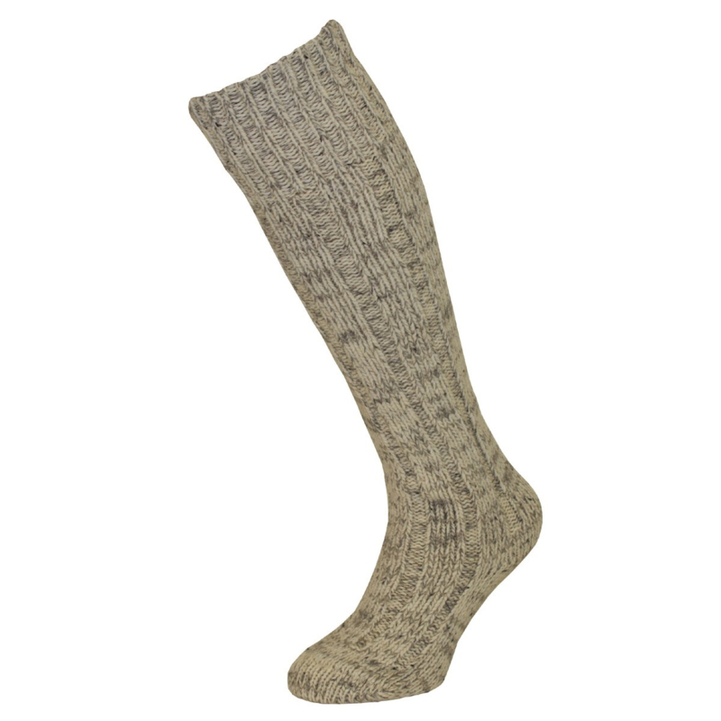 Franse MAKALU sokken 80% angorawol - 70 cm. lang - maat 35 / 36 - nieuw, maar origineel