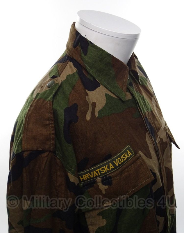 Kroatisch camouflage overhemd maat 43 origineel Overhemden lange mouw Military Collectibles 4U