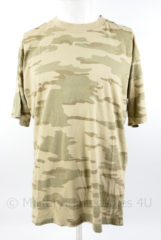 Verkoper Gek accent ABL Belgisch leger T shirt Desert woestijn - maat L - gedragen - origineel  | Shirts | Military Collectibles 4U