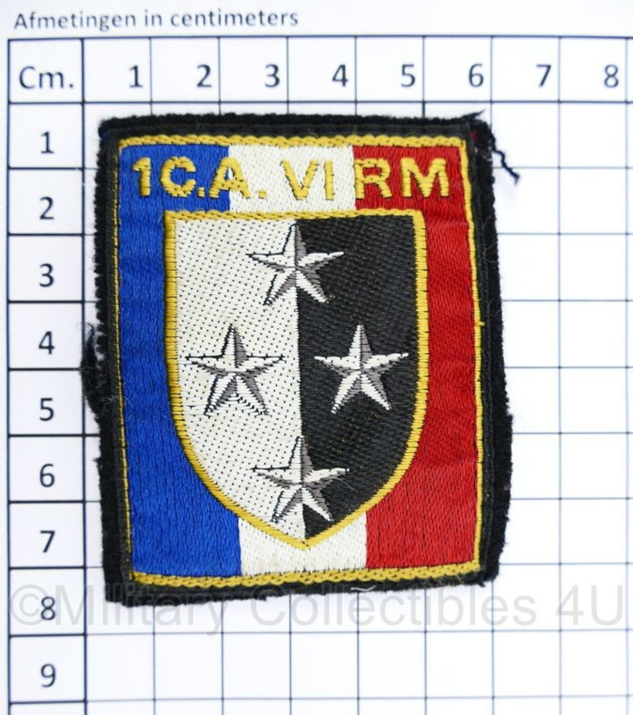 Verstrooien Bewust Afkorten Franse leger 1C.A. VI RM embleem - origineel | Emblemen en insignes - Stof  - origineel | Military Collectibles 4U