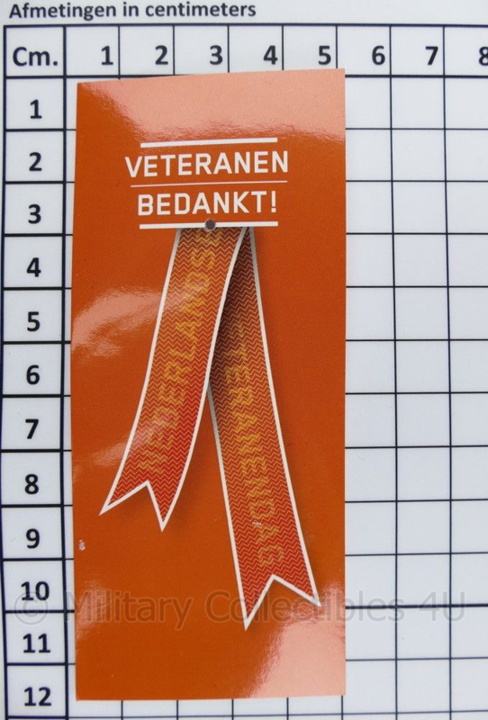 Nederlandse Defensie Veteranendag Anjer Origineel Medailles Bekwaamheid Insignes Military Collectibles 4u