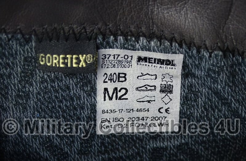 Dressoir Aanmoediging strip Meindl schoenen M2 - gebruikt - maat 240B / 38B - origineel | MEINDL  Schoenen & legerkisten | Military Collectibles 4U
