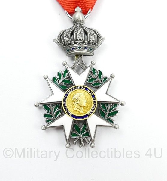 Franse leger Star of the Légion D'Honneur medaille - 13 x 4